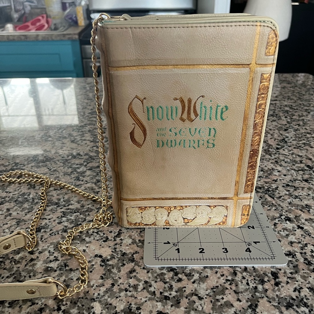 Loungefly Snow White opening scene storybook Crossbody Bag